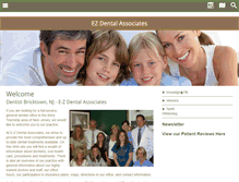 Tablet Screenshot of bricktowndentist.com